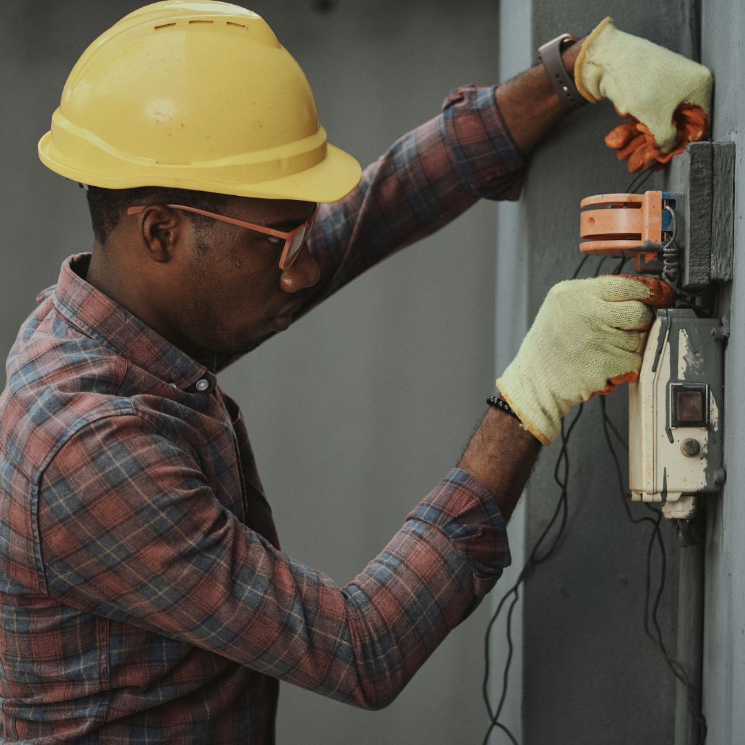 electrician working