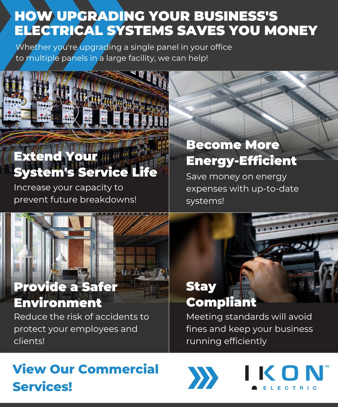 Infographic - How Upgrading Your Business's Electrical Systems Saves You Money