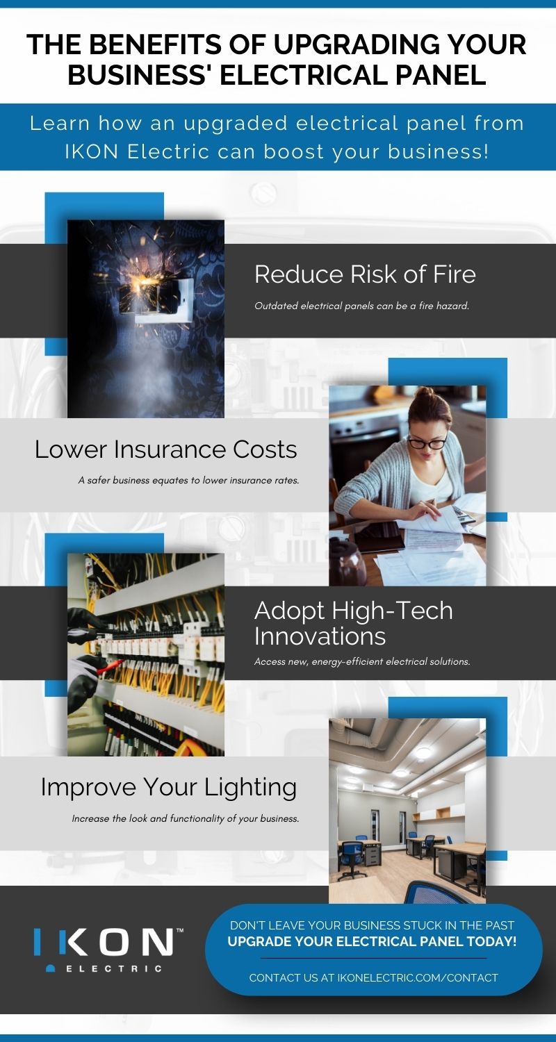 Infographic - The Benefits of Upgrading Your Business Electrical Panel